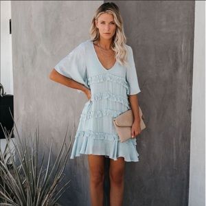 Vici Let’s Tango Dress in waterlilly